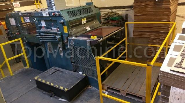 Used CROSLAND AP-D Wellpappenindustrie Flachbettstanzen