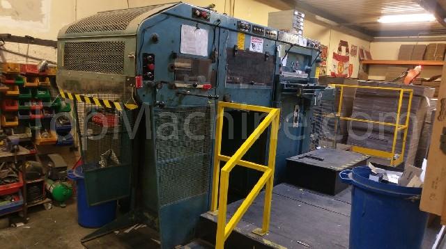 Used CROSLAND AP-D Karton Düz kalıp kesiciler