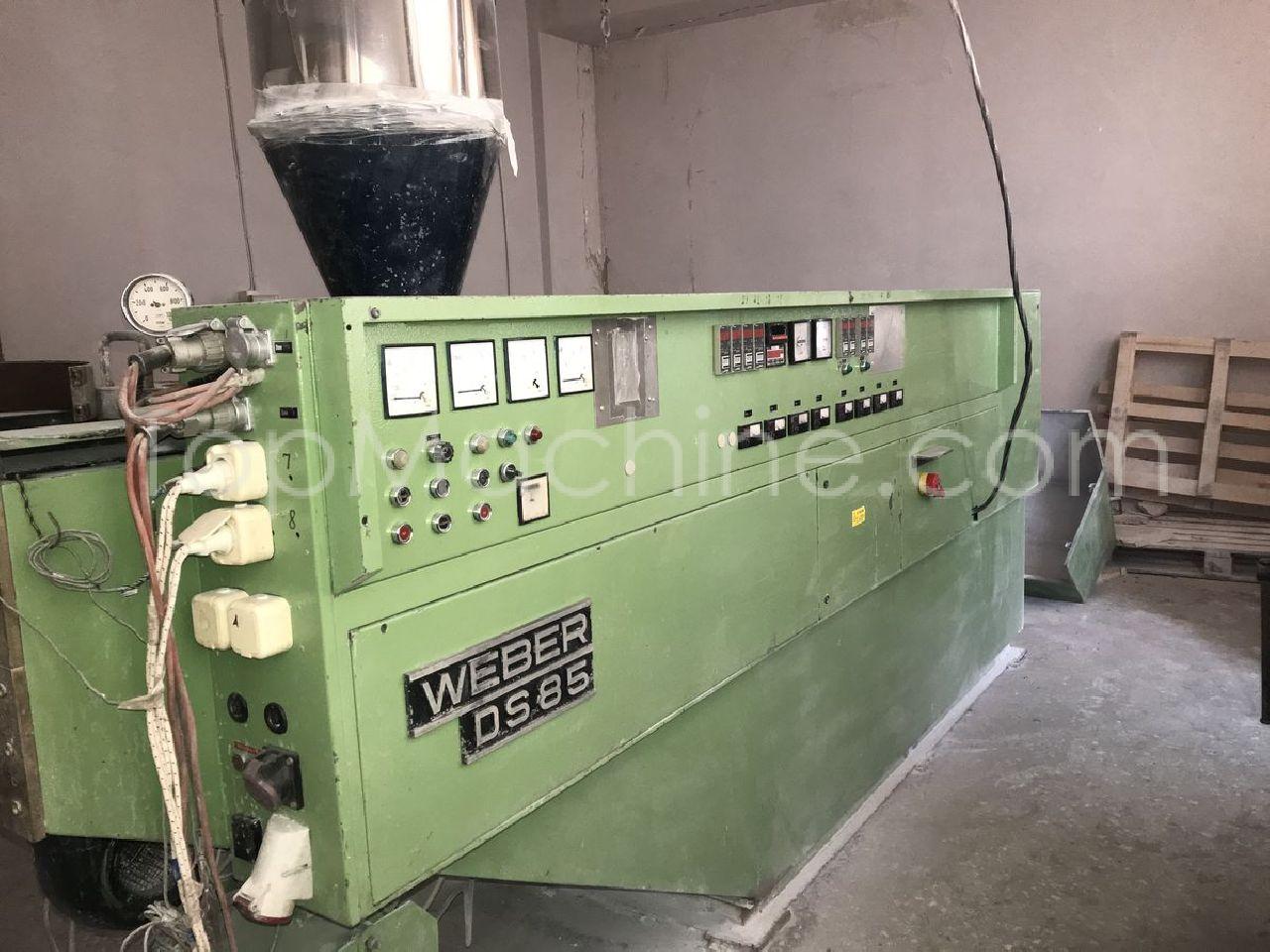Used Weber DS 8.5 Extrusion Profile line