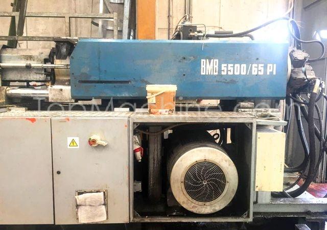 Used BMB KW 65PI / 5500 Injection Moulding Clamping force up to 1000 T