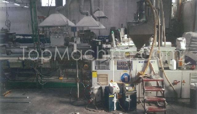 Used Battenfeld BEX 1-60-30B Extrusion PE/PP pipe line