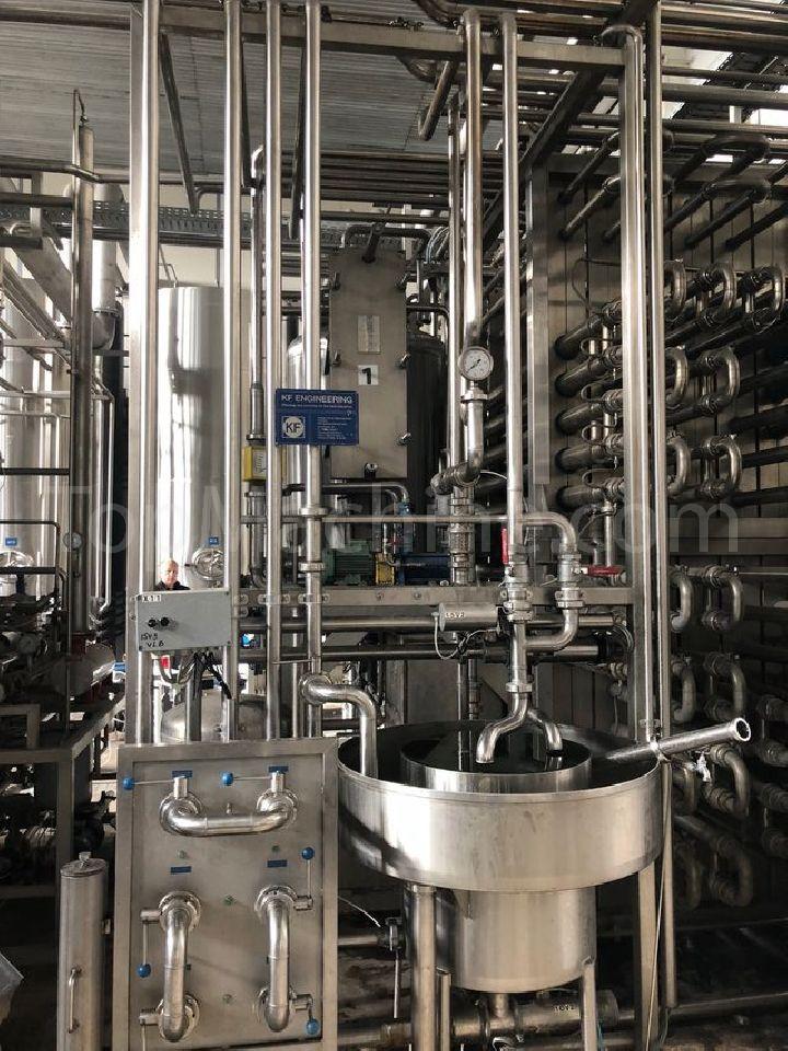 Used KF Engineering 7000 Milchprodukte & Säfte Pasteurisierapparat