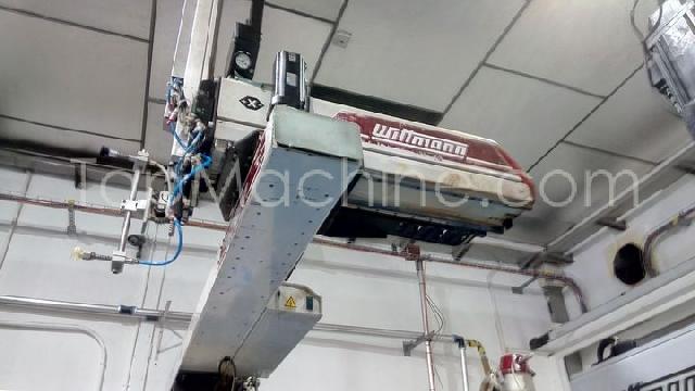 Used Billion H2000/320T Injection Força de fechamento de até 1000 T