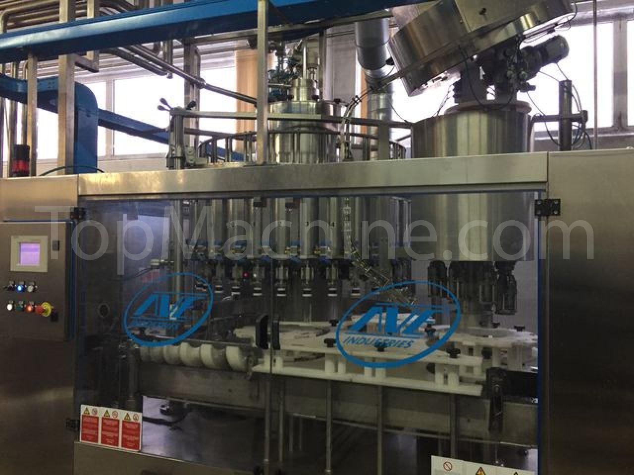 Used AVE RVM 30/8 Beverages & Liquids Glass filling