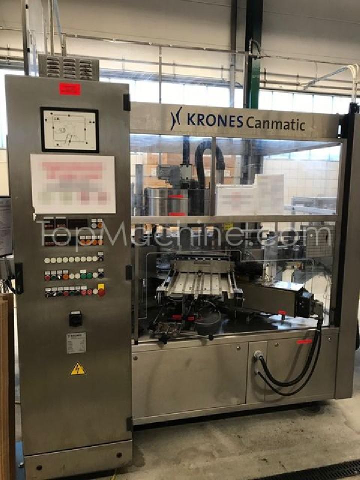 Used Krones Canmatic 600-10 Bibite e Liquidi Etichettatrice di bottiglie