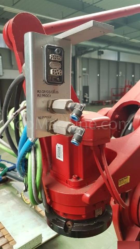 Used ABB IRB 660-250/3.15 Bibite e Liquidi Pallettizzatore ed avvolgipallet