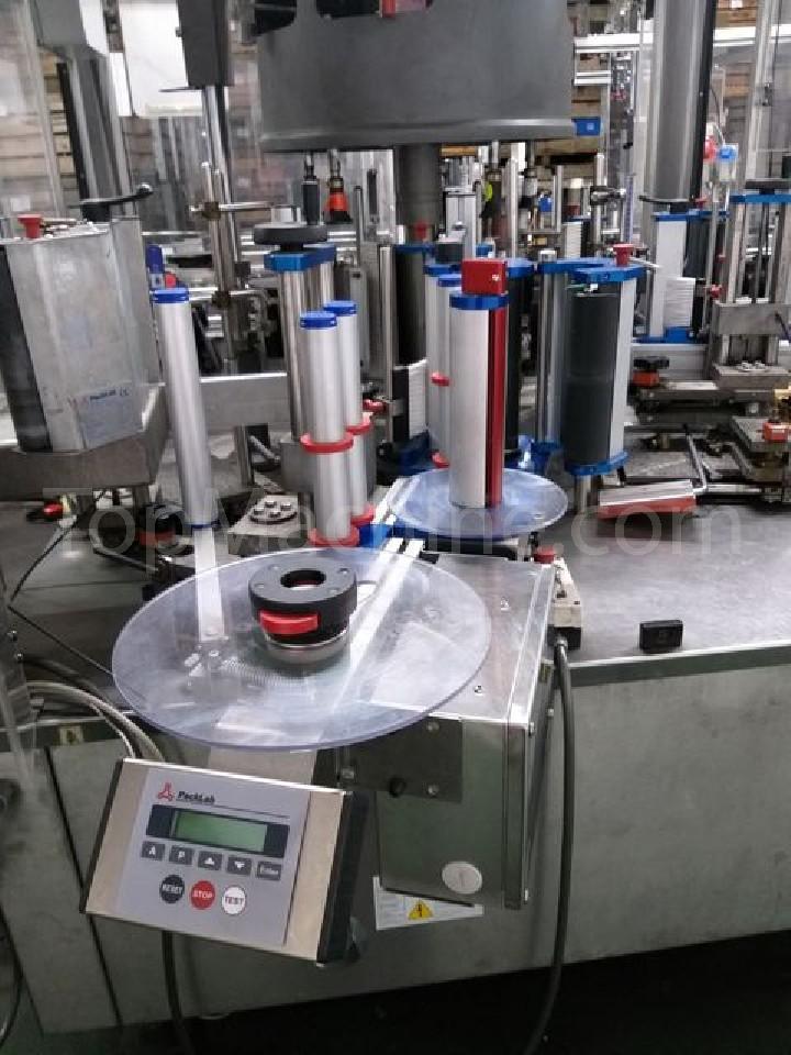 Used P.E. Labellers Master ME 5T/450/3S-3E Bibite e Liquidi Etichettatrice di bottiglie