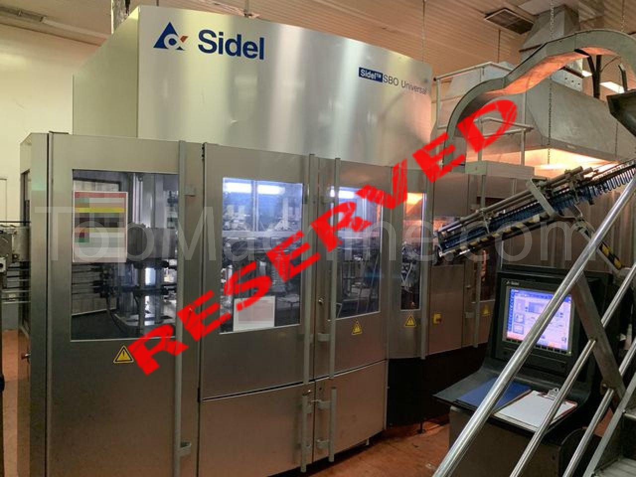 Used Sidel SBO 10 /14 Universal Bottles, PET Preforms & Closures PET Stretch Blow Molding