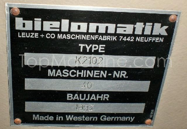 Used Bielomatik K 2102 Termoformatrici & lastra Varie