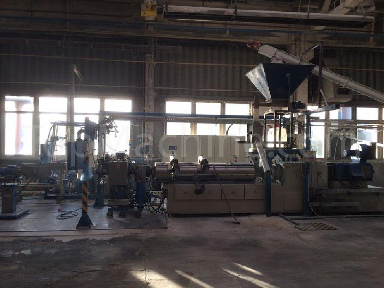 Used Berstorff ZE 75A x 380-UTX Recycling Repelletizing line