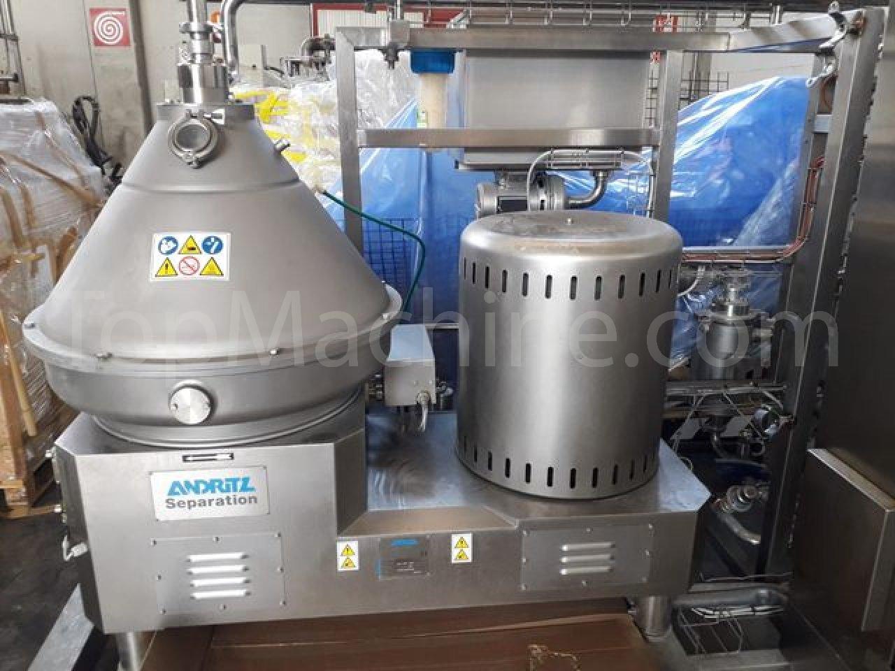 Used Andritz CA 71 CH-2-F-0 Dairy & Juices Separators