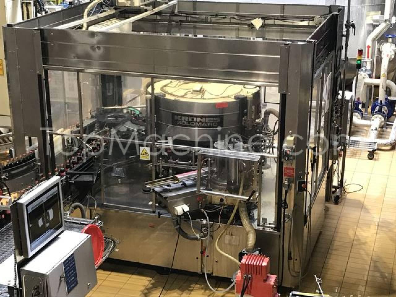 Used Krones Solomatic 1240-30-8-6 Bebidas e Líquidos Etiquetadoras