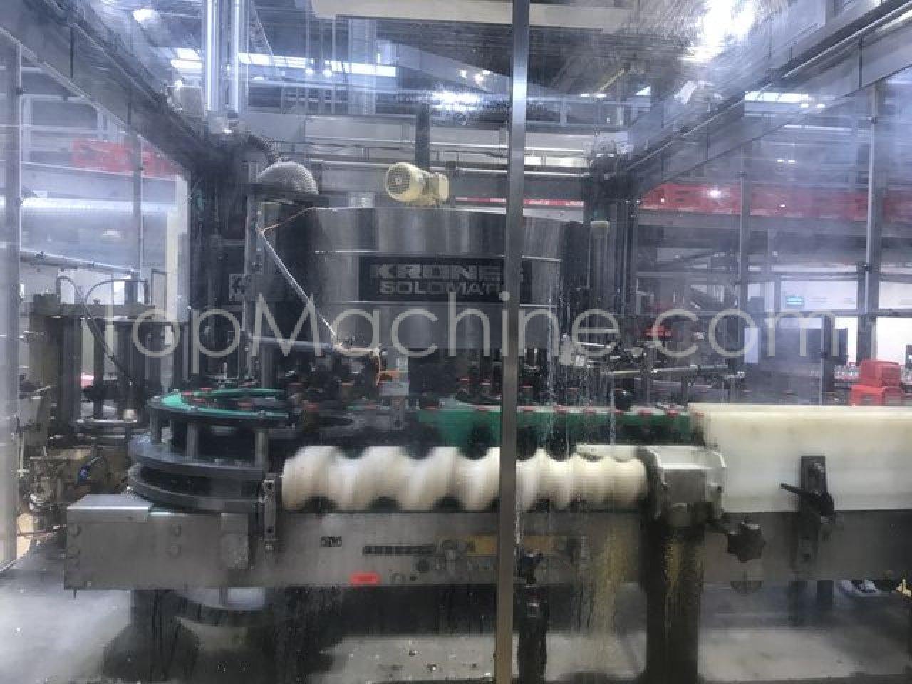 Used Krones Solomatic 1240-30-8-6 Bebidas y Líquidos Etiquetado