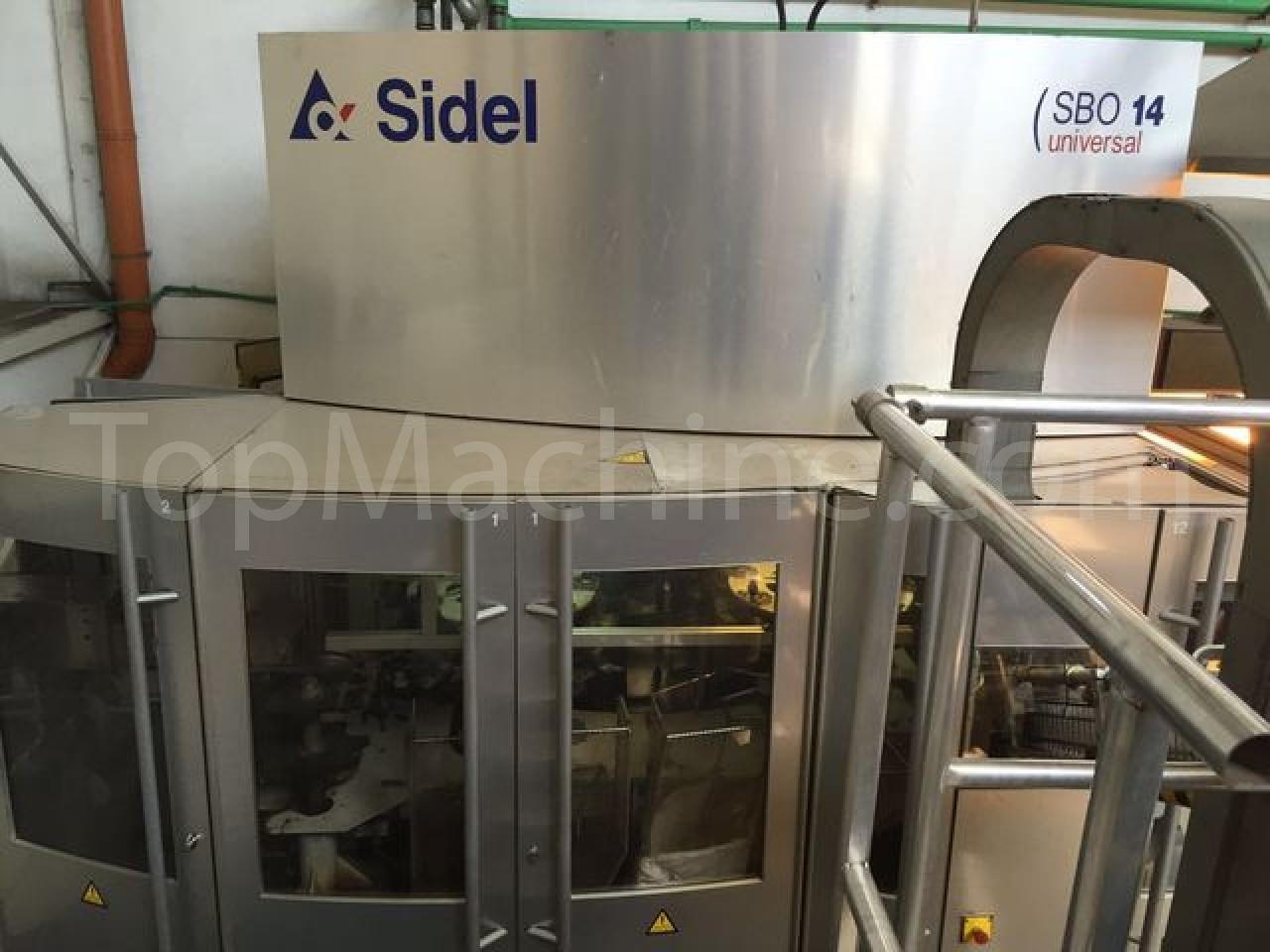 Used Sidel SBO 14 /14 Universal Bottles, PET Preforms & Closures PET Stretch Blow Molding