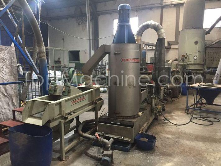 Used Eurotecno 125 35D Recycling Repelletizing line