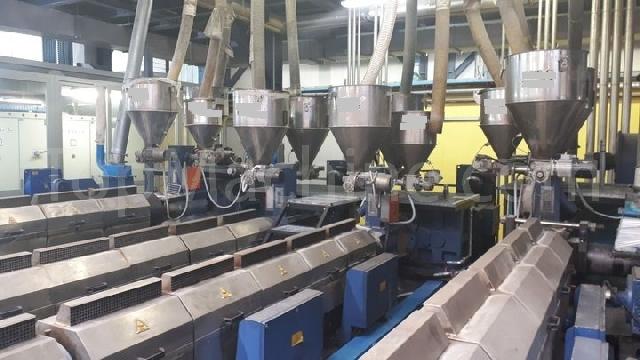 Used Tecnocoating CAST 3000 Film & Print Co-extruder Cast line