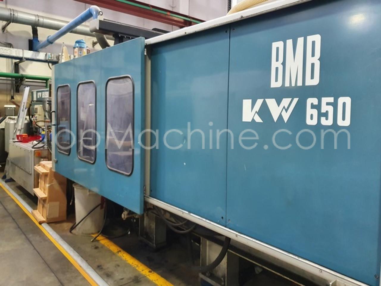 Used BMB KW 650 Injection Moulding Clamping force up to 1000 T