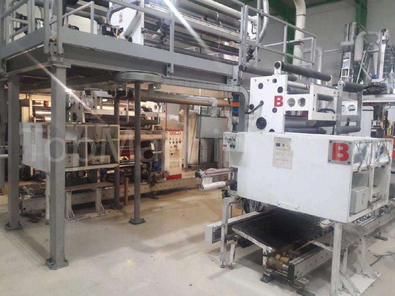 Used Dolci 2000 Film & Print Co-extruder Cast line