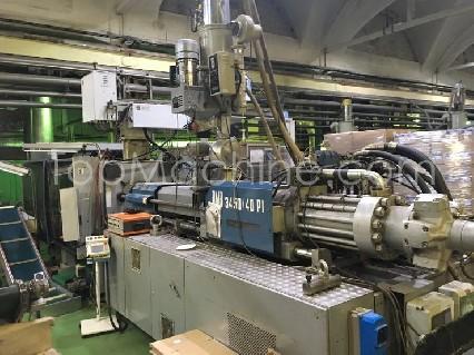 Used BMB KW 40PI/3450 Injection Moulding Clamping force up to 1000 T