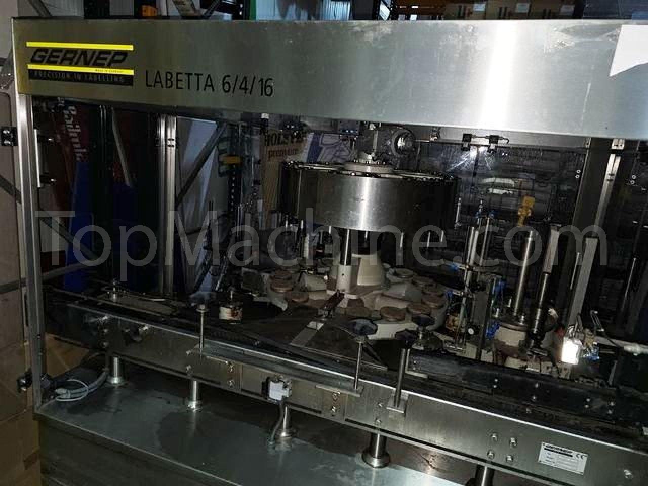 Used Gernep Labetta 6/14/16 Getränkeindustrie Etikettiermaschine