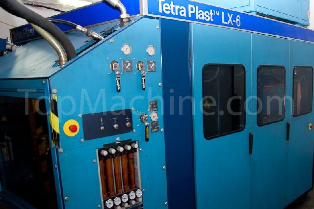 Used Tetra Plast LX6 Flaschen, Preforms und Verschlüsse Streckblasformen