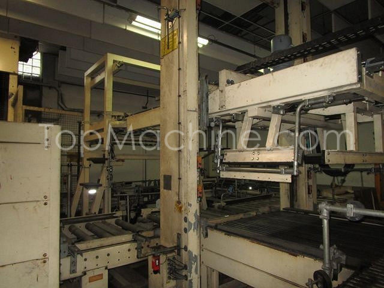 Used Schäffer 12 Beverages & Liquids Palletizer & Pallet wrapper