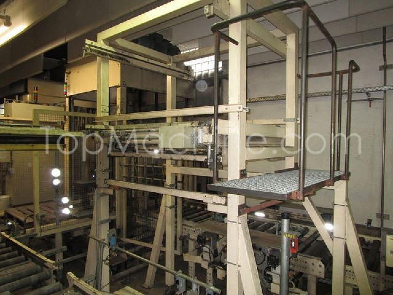 Used Schäffer 12 Beverages & Liquids Palletizer & Pallet wrapper