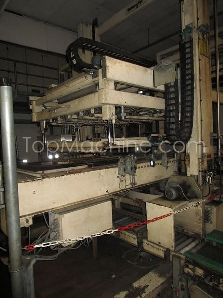 Used Schäffer 12 Beverages & Liquids Palletizer & Pallet wrapper