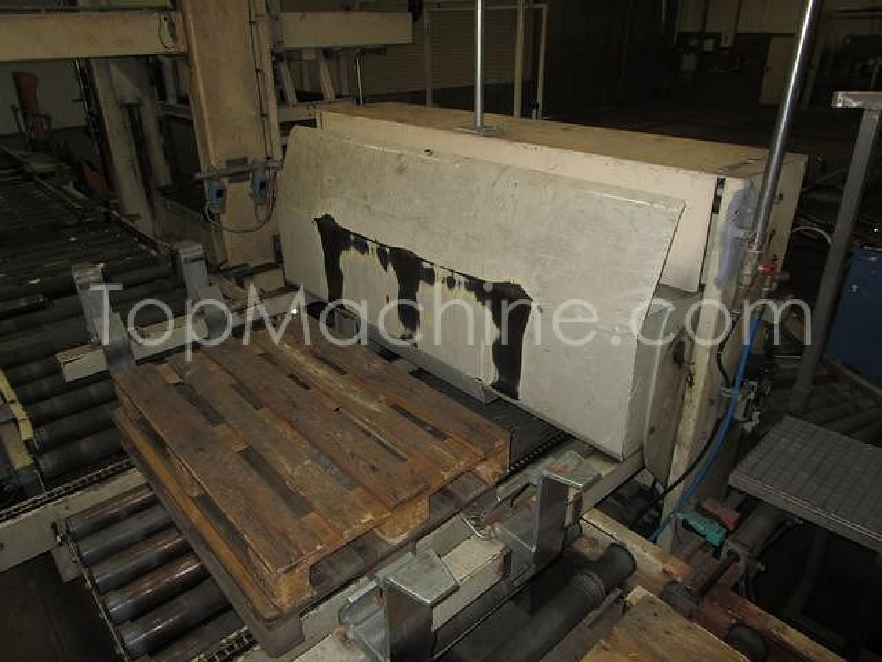 Used Schäffer 12 Beverages & Liquids Palletizer & Pallet wrapper