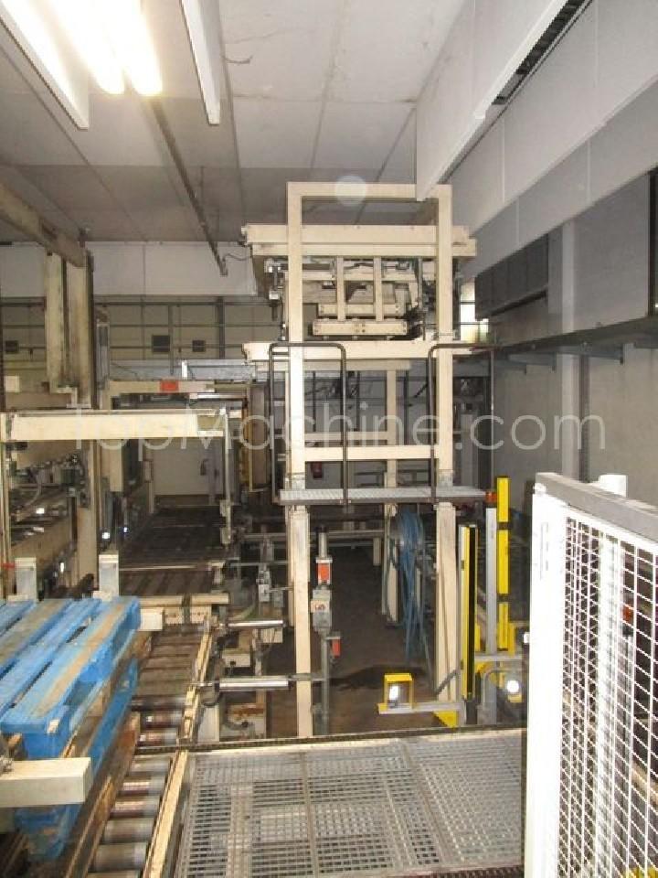 Used Schäffer 12 Beverages & Liquids Palletizer & Pallet wrapper