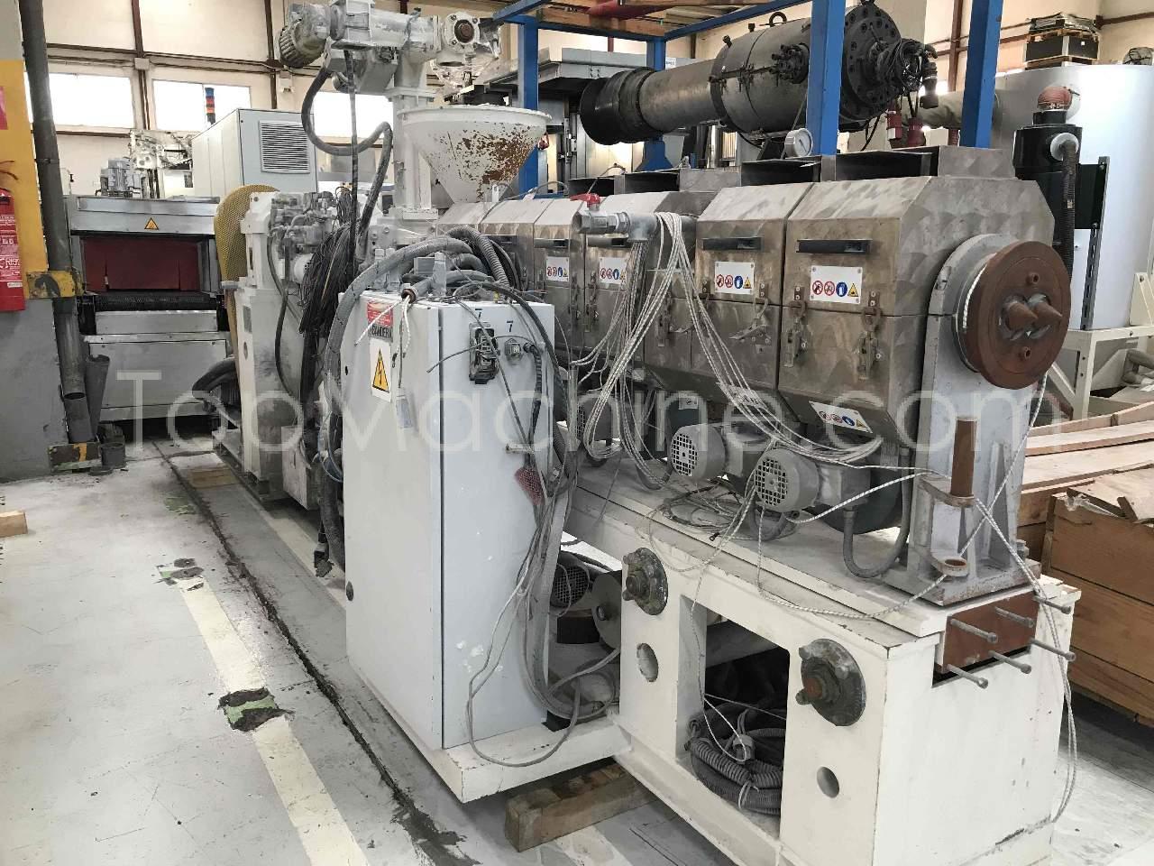 Used Bandera 2B 90 HTS 28D Extrusion PVC extruder