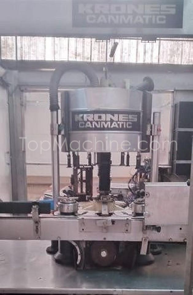 Used Krones Canmatic İçecek ve Sıvılar Etiket makinesi