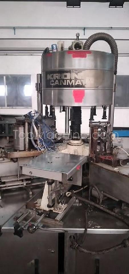 Used Krones Canmatic Getränkeindustrie Etikettiermaschine