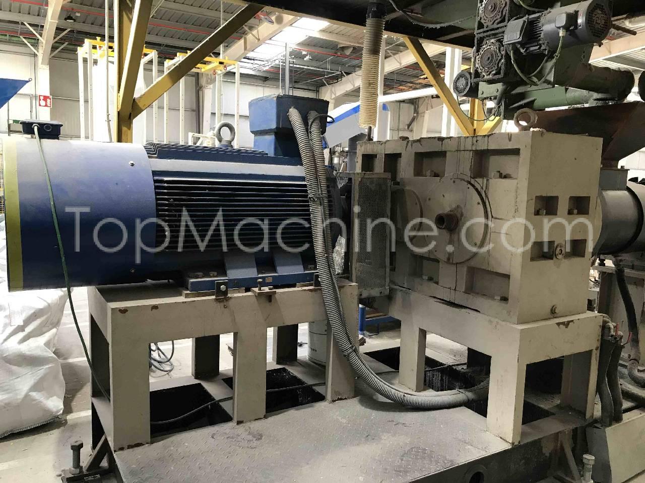 Used Alpha 1 Technics AG/BF 200/30 Recycling Repelletizing line