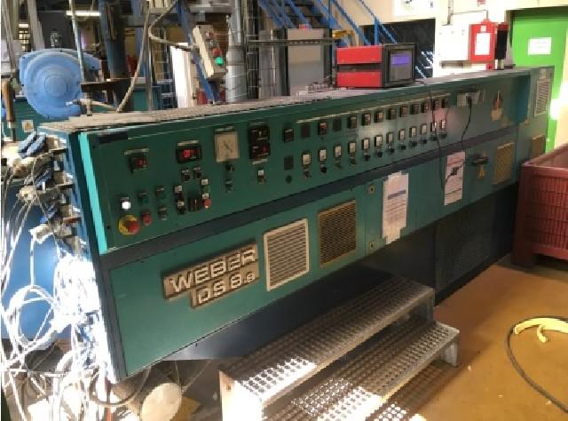 Used Weber DS 8.8 Extrusion PVC extrudeuse