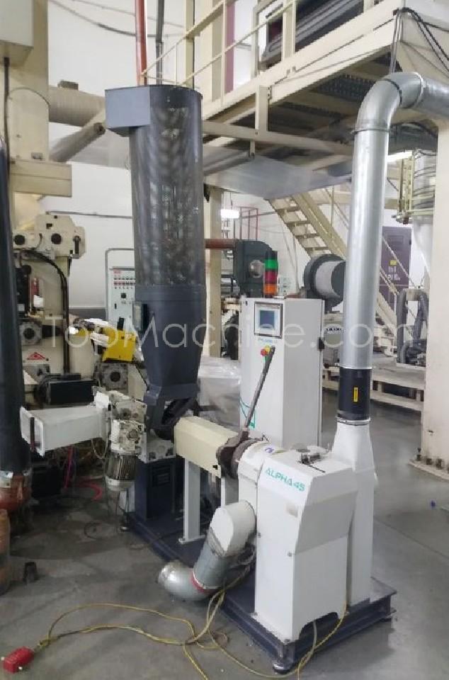 Used Plasmac ALPHA 45 Recycling Repelletizing line