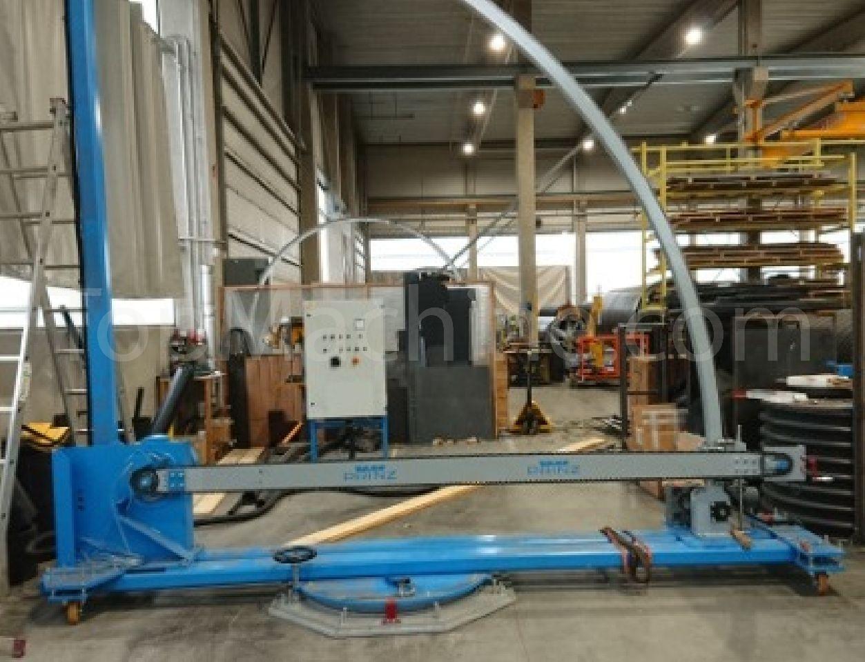 Used Prinz 2550 Extrusion Pipe saw