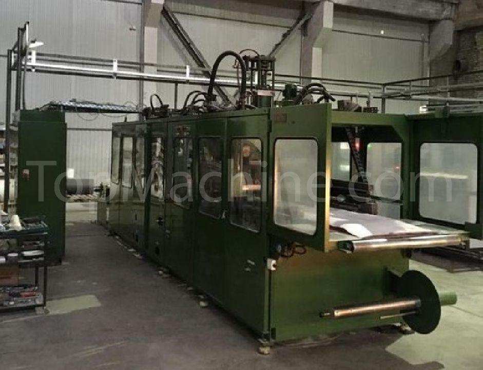 Used ILLIG RDKP 72 + DSB 72 Thermoforming & Sheet Thermoforming