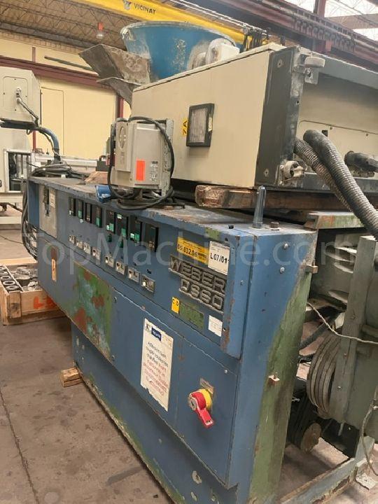 Used Weber DS 60 Extrusion PVC pipe line