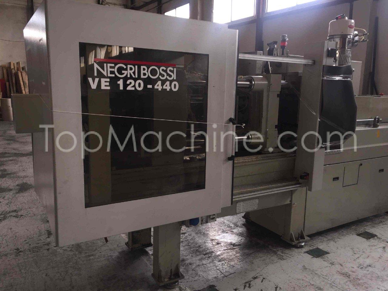 Used Negri Bossi VE 120 Injection Moulding Clamping force up to 1000 T