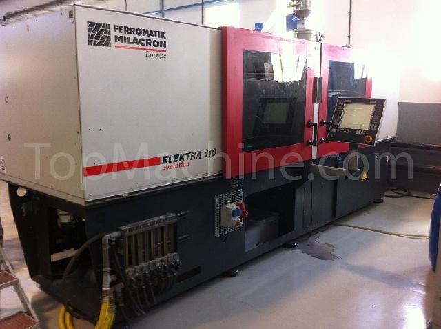 Used Ferromatik Elektra EE110L-300 Evolution Injection Moulding Clamping force up to 1000 T