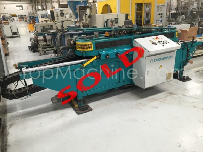 Used Drossbach HD100.49 Extrusion Corrugated pipe line