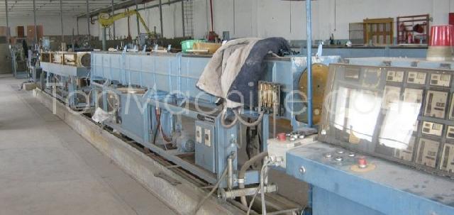 Used Krauss Maffei KME 1-45-30B Extrusion PE/PP Rohrlinien