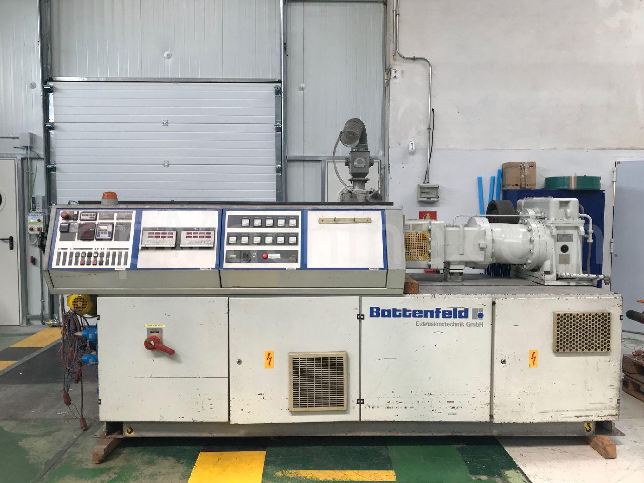 Used Battenfeld BEX 2-90-22V Extrusion PVC extrudeuse