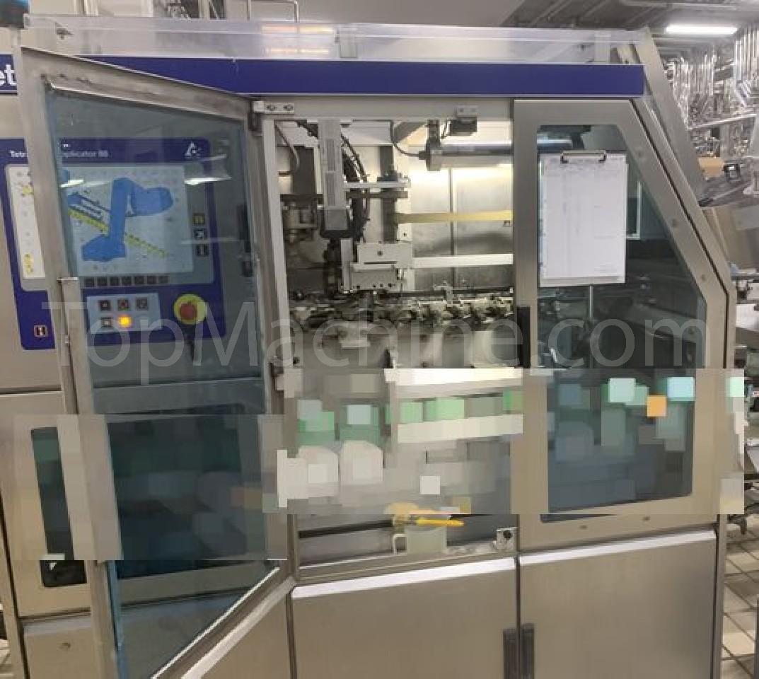 Used Tetra Pak TBA 8 1000 Square Laticínios e Sucos Enchimento asséptico