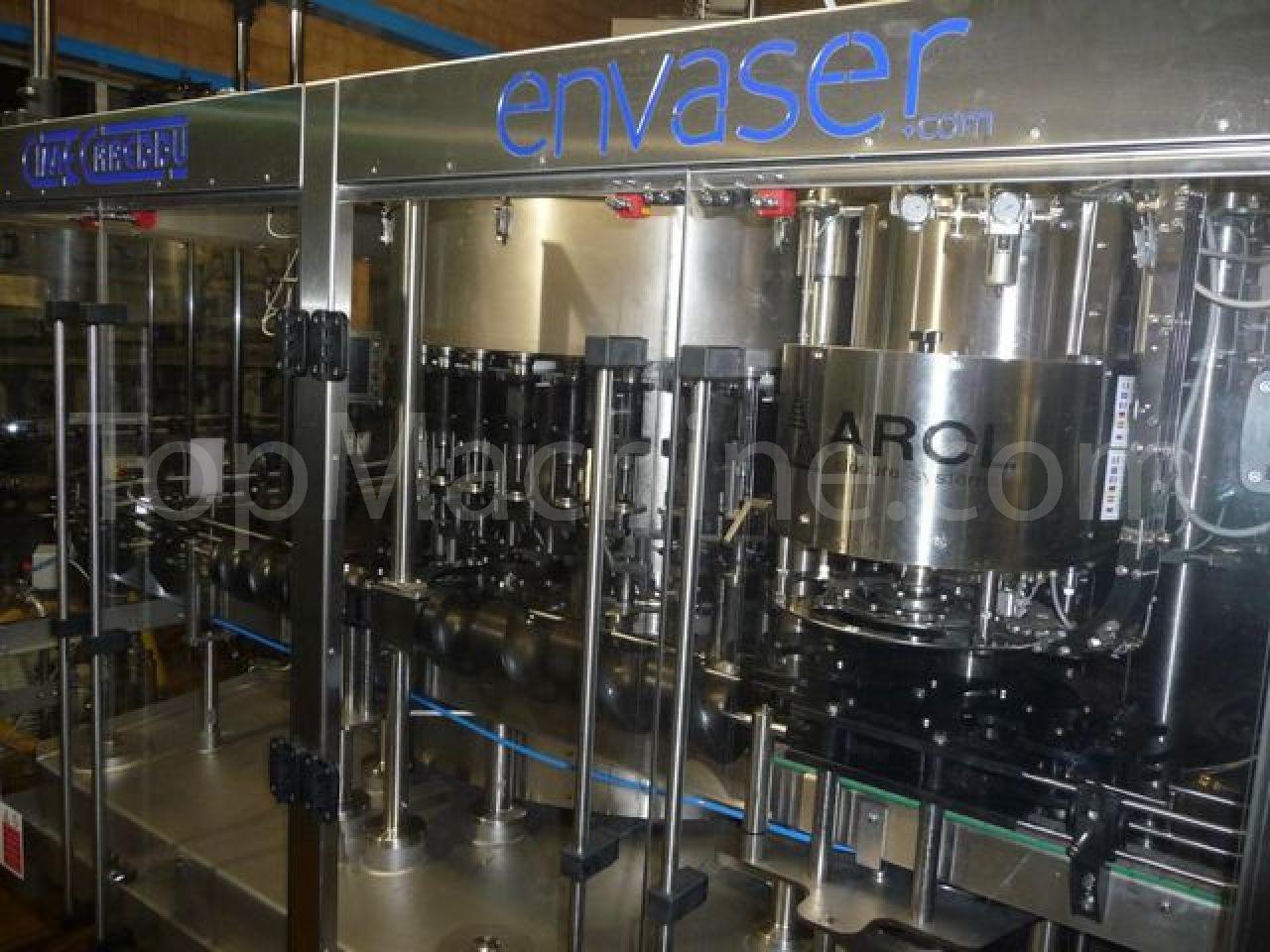 Used Cime Careddu Silver 36/5 ESSE-PK Boissons & Liquides Remplisseuse de bouteilles verre