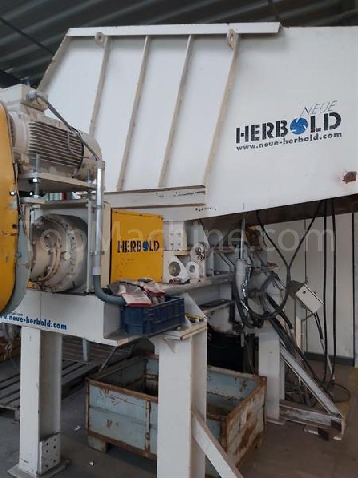 Used Herbold RM 1100/2 Recycling Shredders