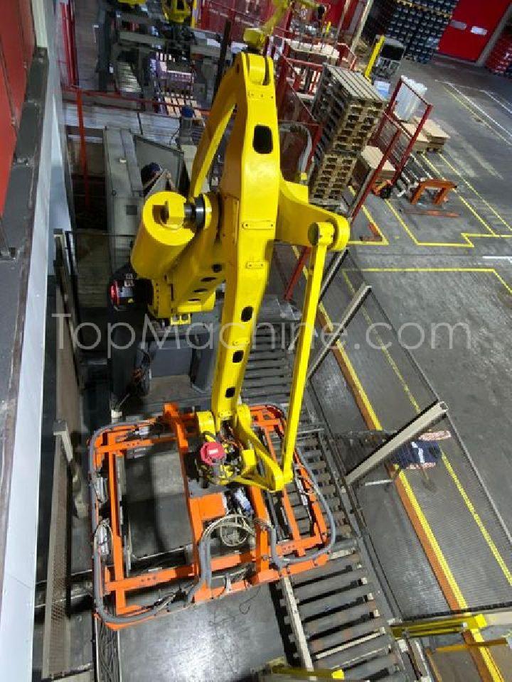 Used Fanuc M-410 ib 300 Bebidas e Líquidos Paletizador