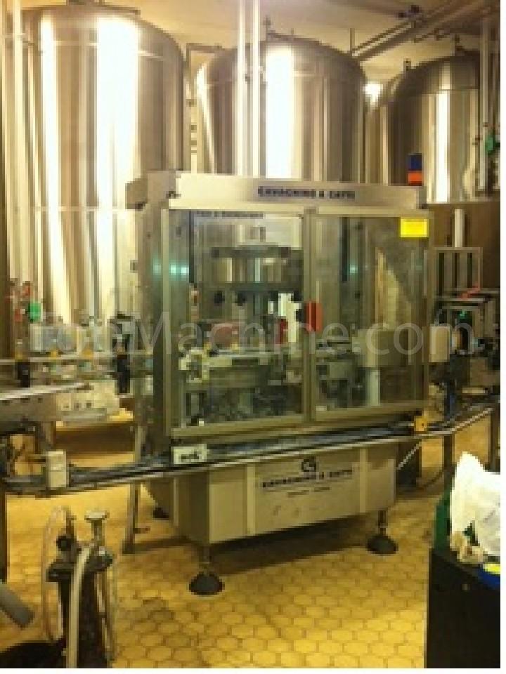 Used Cavagnino & gatti CG-E8/4-1XPSH Beverages & Liquids Labeller