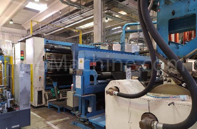 Used Tecnocoating 2000 130-65-65 Film & Print Co-extruder Cast line